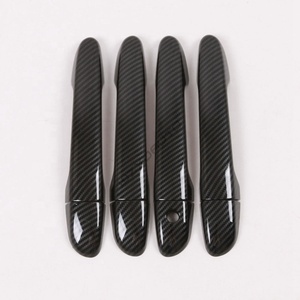 Couvre-poignée de porte style carbone WZXDAUTO, autocollant décoratif extérieur pour accessoires de voiture pour 3 6 CX-5 CX-3 CX-9 - Product Image 6