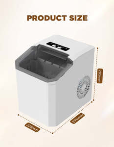 Furniture Countertop <b>Ice</b> <b>Maker</b> <b>Machine</b> for Home Kitchen, Portable Electric Nugget Size <b>Ice</b> <b>Cube</b> Making <b>Machine</b> - Product Image 6