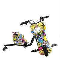 Voiture de drift électrique à trois roues pour enfants, avec batterie lithium-ion sans balais, corps en acier allié et siège léger pour tout-petits – Meilleure vente