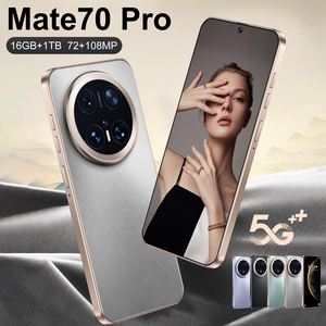 Smartphone <span class=keywords><strong>Mate</strong></span> 70 Pro de 7,3 pulgadas, 5G, 16GB + 1TB de memoria, 14 Android, 72 + 108MP, cámara de belleza, pantalla HD, tecnología CDMA - Product Image 4