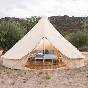 Hot <strong>Sale</strong> Large Luxury 5M 5 Persons Mongolian Canvas Luxury Glamping Camping Yurt House Bell <strong>Tent</strong> <strong>for</strong> <strong>Sale</strong> - Product Image 3