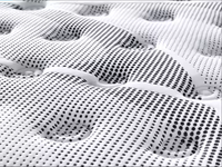 Matelas hybride au design moderne pour chambre à coucher et hôtels Mobilier de maison pliable en mousse à ressorts ensachés et enveloppé individuellement