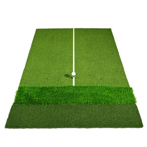 Tapis d'entraînement de golf 4x5 pieds avec base en EVA à lignes blanches pour entraînement intérieur/extérieur et pratique du swing - Product Image 1