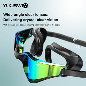 Gafas <span class=keywords><strong>de</strong></span> Natación Profesionales YL100 para Competición, Antivaho, Visión HD, Protección UV, Diseño Aerodinámico, Reduce la Resistencia al <span class=keywords><strong>Agua</strong></span>, 3 Puente Nasales - Product Image 4