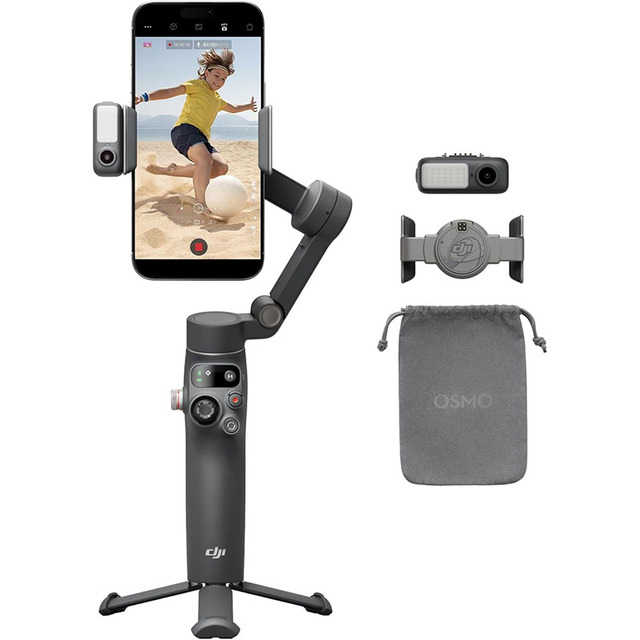 Original Osmo Mobile 7P Handheld Gimbal Stabilizer Automatic Tracking Three-Axis Mobile Phone Gimbal Stabilizer for Vlog