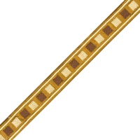 Dentelle brodée pour rideaux, largeur 3,5 cm, modèle 2026, idéale pour les cheminées de table, les emballages de boîtes cadeaux et les oreillers de maison