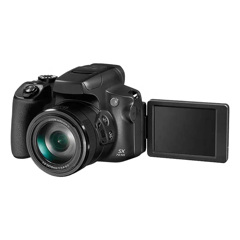 DF Hot Selling für Powershot SX70 hs 20.3MP Digital kamera 65x Optisches Objektiv mit langem Zoom 4K Video 3-Zoll-LCD-Neigungsbildschirme