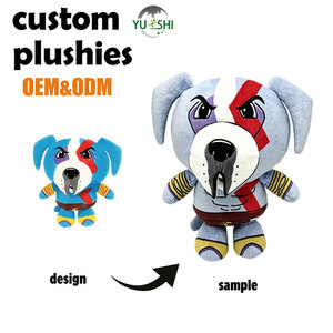 Jouets en peluche personnalisés pour chiens, unisexes, <span class=keywords><strong>super</strong></span> doux, rembourrés <span class=keywords><strong>de</strong></span> coton PP, avec son, jouets en peluche <span class=keywords><strong>de</strong></span> <span class=keywords><strong>dessin</strong></span> <span class=keywords><strong>animé</strong></span> pour animaux <span class=keywords><strong>de</strong></span> compagnie, animaux en peluche - Product Image 1