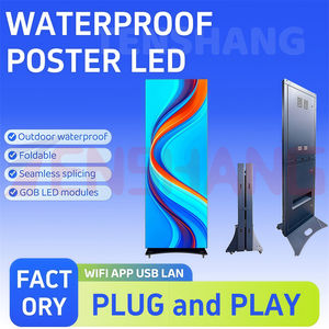 Afficheur LED pliable imperméable haute durabilité, boîte en fer pliable pour une utilisation intensive sur les chantiers <span class=keywords><strong>de</strong></span> construction, dans les zones industrielles - Product Image 4