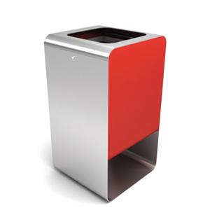 New Design Litter Bin Modern Small Commercial Trash Bin For Hotel