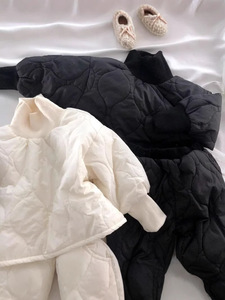 Set di giacca in cotone stile coreano classico <span class=keywords><strong>per</strong></span> <span class=keywords><strong>ragazzi</strong></span> e ragazze semplice abbigliamento Outdoor <span class=keywords><strong>per</strong></span> inverno modello solido - Product Image 3