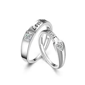 Nice Jewelry 925 sterling silver Love You Forever Rings for anniversary gift