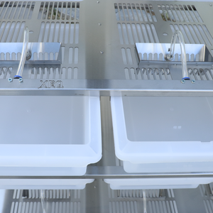 Ruiputeer <strong>Professional</strong> Lab Animal Breeding <strong>Cages</strong> Stainless Steel Frame Reinforced Plastic Body for <strong>Mouse</strong> Rat Hamster Comfortable - Product Image 3