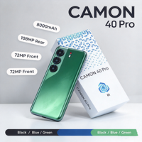 Téléphone portable Camon 40 Pro en promotion – Original 5G Android 14.0, 12 Go de RAM, 512 Go de stockage, écran incurvé