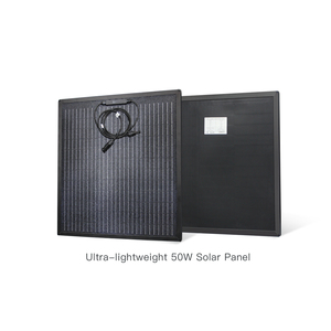Panneau solaire bifacial N-Type à demi-cellules ultra-léger et flexible de 50W avec surface pour balcon, voyage et usage domestique - Product Image 6