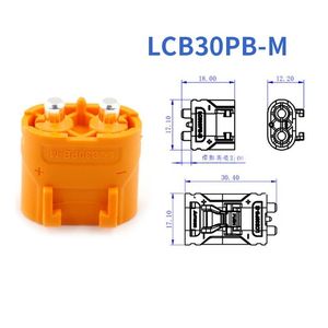Conector de Bloqueo para Montaje en Placa Amass LCB30PB-M LCB30-F, Enchufe de Alta Corriente de 35A para Batería de Modelo RC - Product Image 2