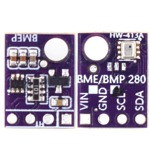 Módulo de sensor GY BME280 5V, interfaz I2C de temperatura, humedad y presión para Arduino - Product Image 1