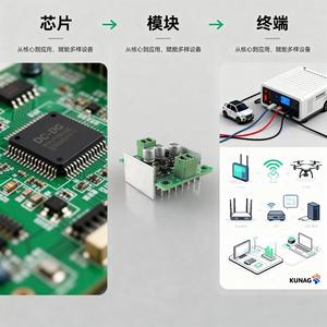 Chip convertidor Buck multicanal de montaje en superficie con voltaje de salida fijo para gestión de energía PMIC - Product Image 4