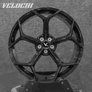 <span class=keywords><strong>Jantes</strong></span> de voiture concaves forgées en une seule pièce, noires brillantes personnalisées VLC, 18, 19, 20, 21, 22 pouces, 5X112, 5X108, 5x120, pour <span class=keywords><strong>BMW</strong></span> <span class=keywords><strong>M5</strong></span> E39 <span class=keywords><strong>E60</strong></span> F10 - Product Image 2