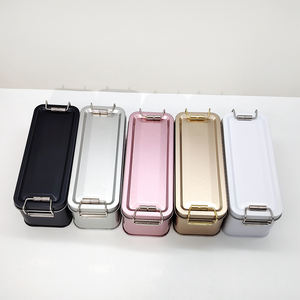 कस्टम ऑफसेट मुद्रित आयत टिरामिसू धातु टिन कंटेनर खाद्य ग्रेड केक कैंडी कुकीज़ लॉक सैंडविच पिज्जा पैक - Product Image 3