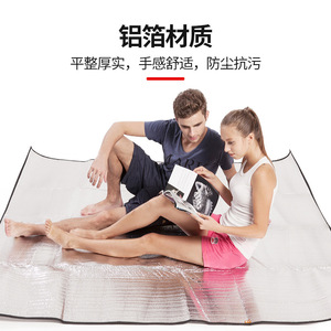 Beishanlang Moisture Proof Mat 180x50x1cm Aluminum Foil Camping Outdoor Picnic Anti-slip Mat - Product Image 3