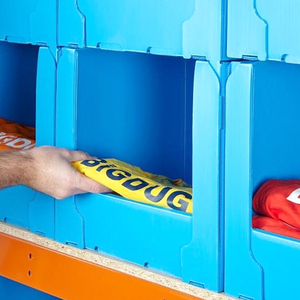 Cajas de Almacenamiento Plegables de Plástico Corrugado PP, Contenedores Apilables para Ropa, Cajas de Plástico para Recoger Piezas - Product Image 4