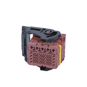 Color negro PBT sin sellar 6 pines automotriz Fenale conector Auto Terminal conectores carcasas - Product Image 3