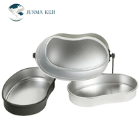 Ensemble de cuisine de camping pliable en aluminium de style allemand, 3 pièces, chauffage entièrement automatique, design imperméable, portable M31 pour la randonnée