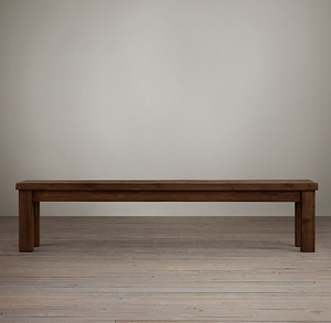 Banc antique français personnalisé Rhoohill avec design traditionnel en bois massif pour chambre à coucher, banc de chambre, tabouret - Product Image 4