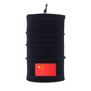 Winter Outdoor Fleece Neck Warmer With China Flag For Running Cycling Hiking Mountaineering Camping Fishing Unisex Adult Sports - Product Image 5