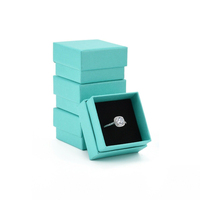 Boîte d'emballage de collier en papier pliable avec Logo imprimé, boîte cadeau, vente en gros
