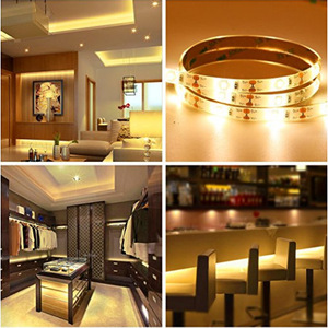 <b>LED</b> <b>Sensor</b> Light <b>Strip</b> 2835 DC 6V Infrared <b>Motion</b> Wardrobe Night Light Portable Battery Operated - Product Image 4