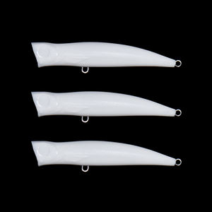 XINV Popper leurre VP02 8g/80mm #6 échantillon gratuit Popper leurre blanc Popper 70mm <span class=keywords><strong>Whopper</strong></span> <span class=keywords><strong>Plopper</strong></span> blanc - Product Image 1