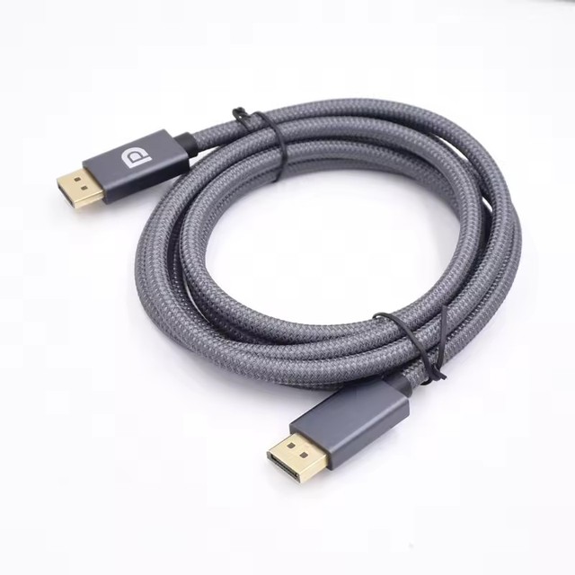 2m/3m HD 4K HBR3 8K@60Hz 4K@144Hz High Speed 32.4Gbps HDCP 3D Slim and Flexible DP to DP 1.4 DisplayPort Cable