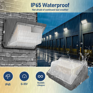 Lámpara LED de Pared Cuadrada Ajustable de 40W-120W, IP65, Impermeable, de Aleación de Aluminio, para Exteriores, Calles, Estacionamientos, Entradas - Product Image 2