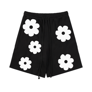 Nuovi <span class=keywords><strong>Pantaloncini</strong></span> da Uomo Pesanti con Stampa Puff, 100% Cotone, Casual <span class=keywords><strong>Streetwear</strong></span>, Chiusura con Elastico in Vita Media, Hot Shorts - Product Image 5