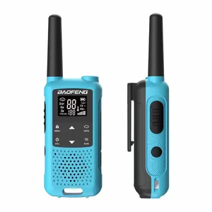 Sản xuất ban đầu thời trang New Mini nói về Bf-T22 PMR 446 2-Way Walkie Talkie 99 kênh thu phát vô tuyến di động