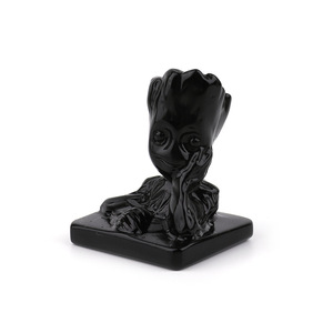 HZ - Cristal Natural en Oferta, Obsidiana Negra, Tallado de Groot de Guardianes de la Galaxia para Decoración - Product Image 2