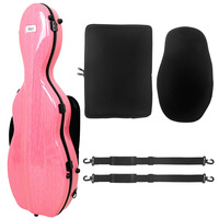 4/4 étui de violon en Fiber de carbone Anti-chute Anti-Collision avec sac de corps léger sac à dos accessoires d'instruments à cordes