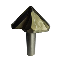 Fraise à rainurer en V YASEN PCD Diamond AlTiN avec logo personnalisé ODM/OEM pour le travail du bois CNC