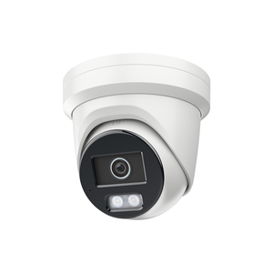 Entrega en EE. UU. 4K 8MP Torreta Cámara Seguridad Luz dual Audio bidireccional Micrófono incorporado H.265 + IP67 Cámara IP - Product Image 1