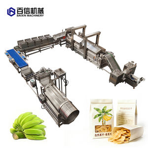Ligne de production de chips de banane semi-automatique de qualité supérieure, pelage de banane, acier inoxydable 304, capacité de 30 à 50 kg/h, stable - Product Image 3
