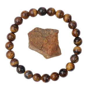 Nhà Sản Xuất Bán Buôn Vòng Đeo Tay Pha Lê Trắng Howlite Dây Đàn Hồi Đính Cườm Vòng Đeo Tay Đá Cẩm Thạch Vòng Đeo Tay Cho Quà Tặng - Product Image 2