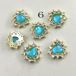 Paso Sico - Dijes <span class=keywords><strong>de</strong></span> <span class=keywords><strong>Uñas</strong></span> 3D con Forma <span class=keywords><strong>de</strong></span> Corazón <span class=keywords><strong>de</strong></span> Circonita Cristalina <span class=keywords><strong>de</strong></span> la Serie MI, Superbrillantes, <span class=keywords><strong>de</strong></span> Alta Calidad, Coloridos, <span class=keywords><strong>de</strong></span> 12 mm, para Decoración <span class=keywords><strong>de</strong></span> <span class=keywords><strong>Uñas</strong></span> Postizas - Product Image 6