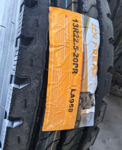 ยางรถบรรทุกใหม่ LCH T-REX 13R22.5 แบบเรเดียล ไม่มียางใน TBR สำหรับรถดัมพ์ ล้อบังคับเลี้ยวและล้อขับ - Product Image 4