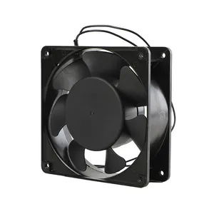 120*120*38mm 220V 380V ventilatore quadrato ac cuscinetto a sfere assiale/manicotto cuscinetto AC ventola di raffreddamento