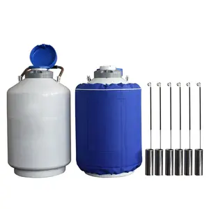 Cryogenic Reservoir Tank Liquid Nitrogen Cryocan Liquid Nitrogen Vessel Liquid Nitrogen Tank For Ai Veterinary