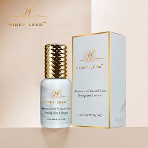 Colle pour cils Pinky Leem, fournitures en gros, colle pour extensions de cils de qualité supérieure, mate, parfum banane, imperméable, temps de séchage de 0,5 seconde - Product Image 5