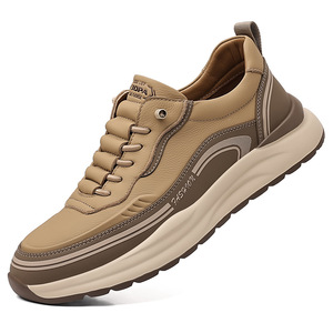 Nouveaux mocassins pour hommes d'automne, mode polyvalente, antidérapants, durables, chaussures de randonnée en plein air, chaussures décontractées pour hommes d'âge moyen, chaussures de marche - Product Image 4