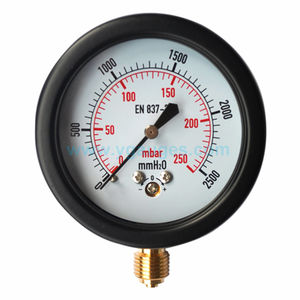 전문 공장 공급 사용자 정의 낮은 가격 공기 mbar 낮은 압력 게이지 - Product Image 1